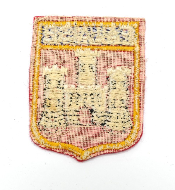 Ecusson brodé ville Falaise 