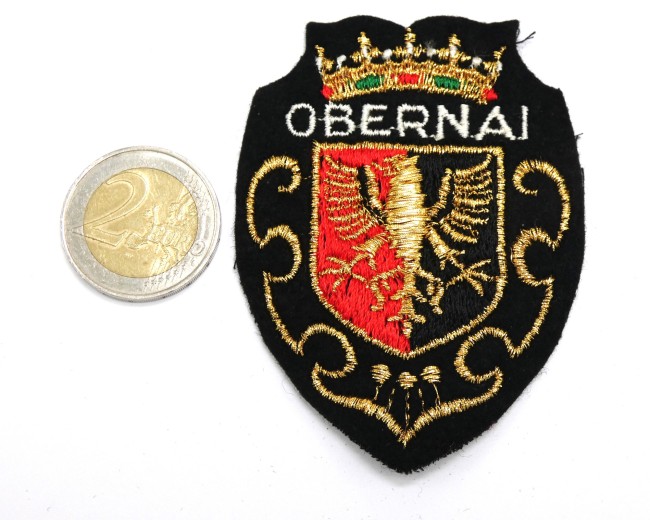 Ecusson brodé ville OBERNAI 