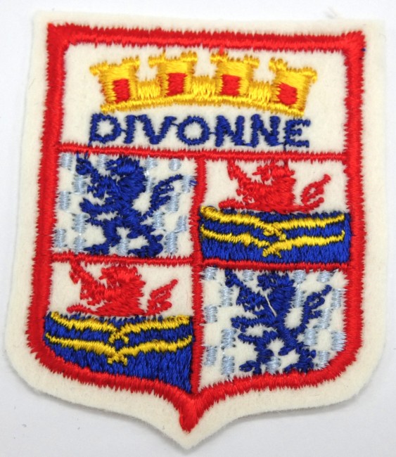 Ecusson brodé ville DIVONNE