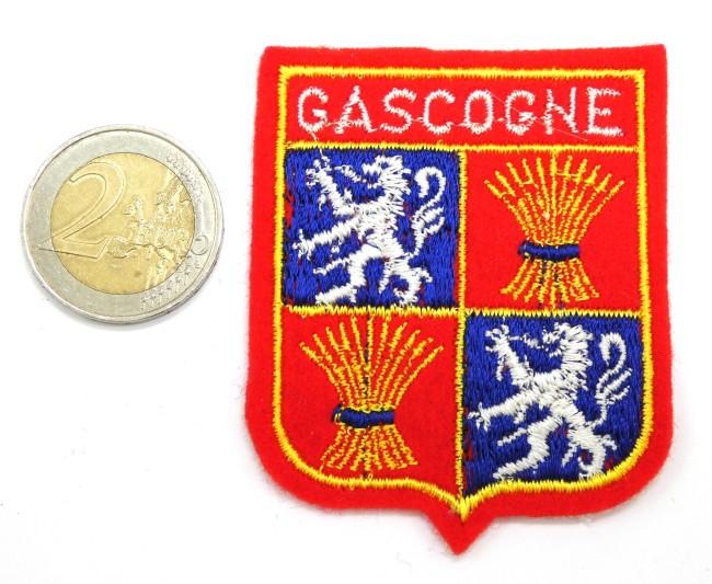 Ecusson brodé ville Gascogne