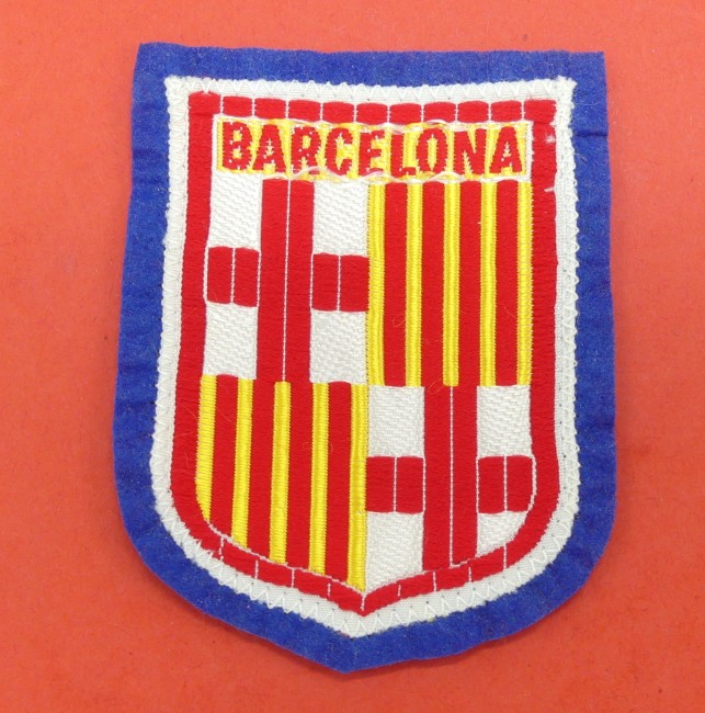 Ecusson brodé pays ville Barcelona