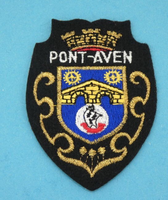 Ecusson brodé ville PONT - AVEN 