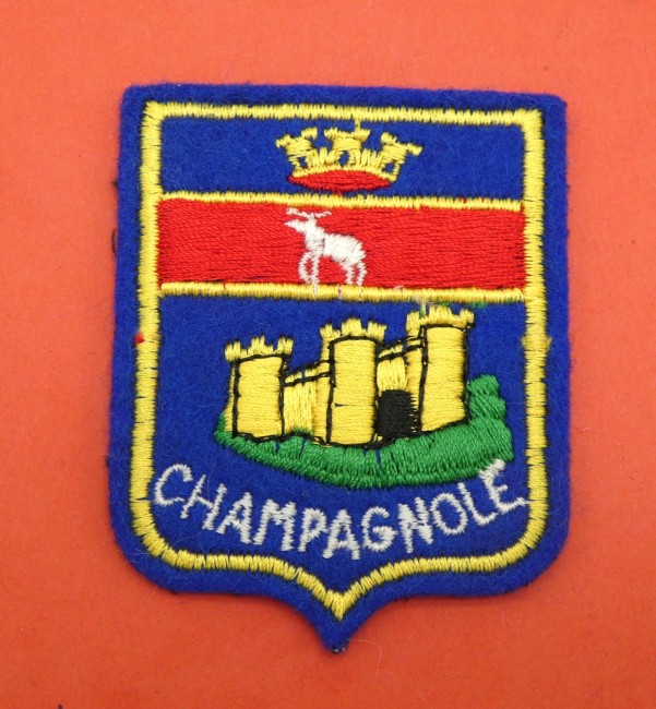 Ecusson brodé ville Champagnole 