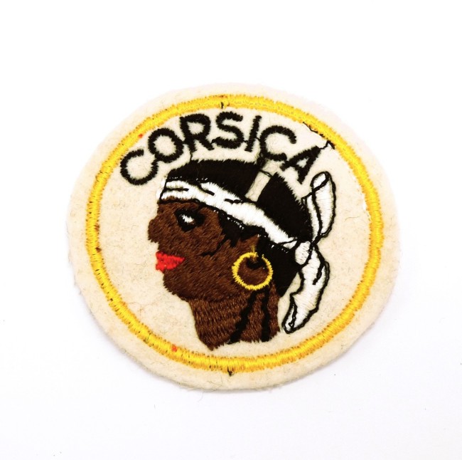 Ecusson brodé ville CORSICA / Corse 