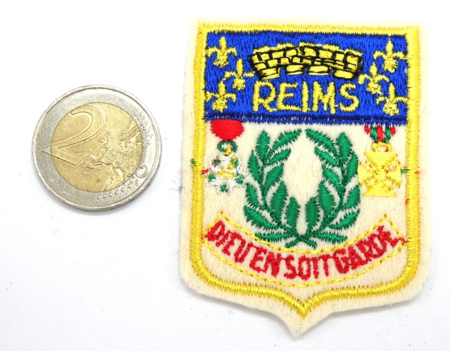 Ecusson brodé ville REIMS