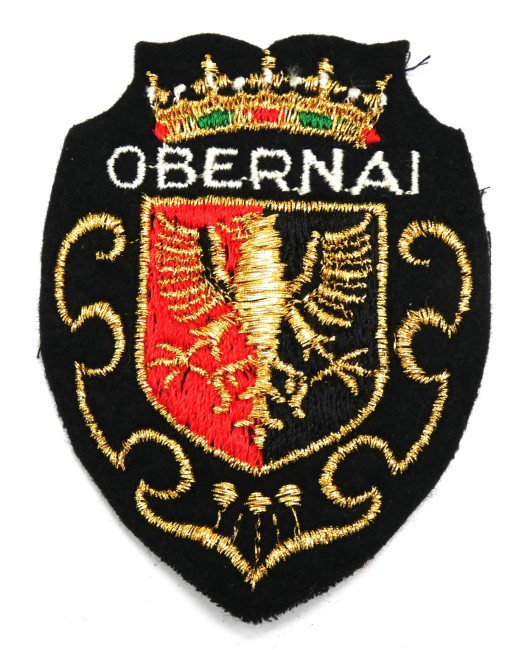Ecusson brodé ville OBERNAI 