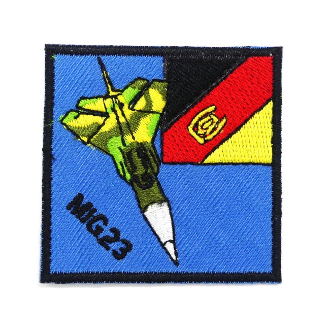Ecusson brodé avion chasse MIG 23