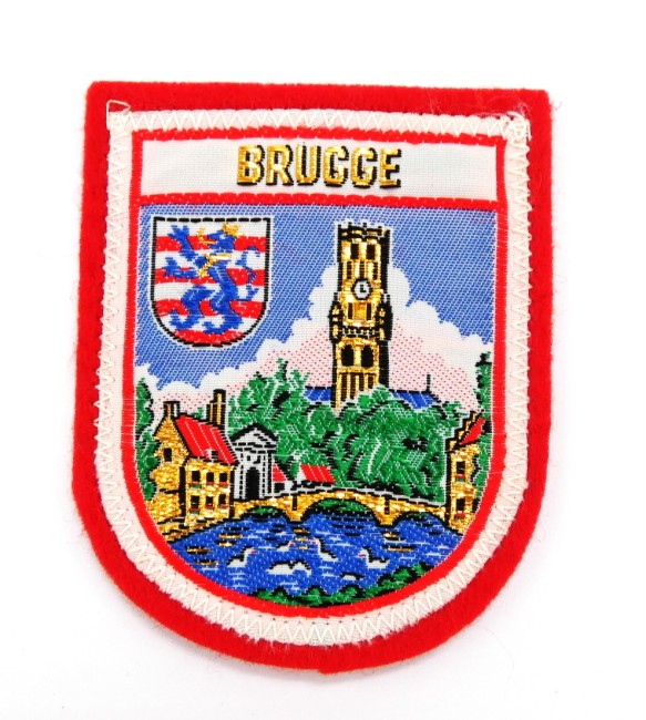 P1010752 Ecusson brodé ville BRUGGE