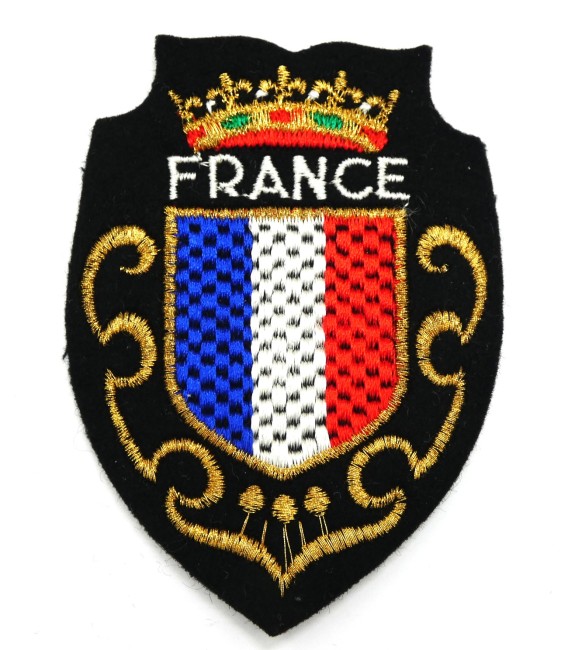 Ecusson meresse brodé pays FRANCE