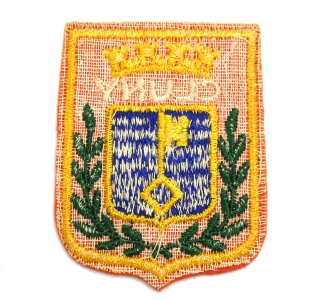 Ecusson brodé ville CLUNY