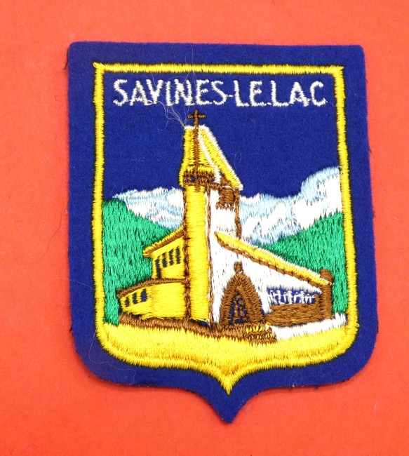 Ecusson brodé SAVINES LE LAC