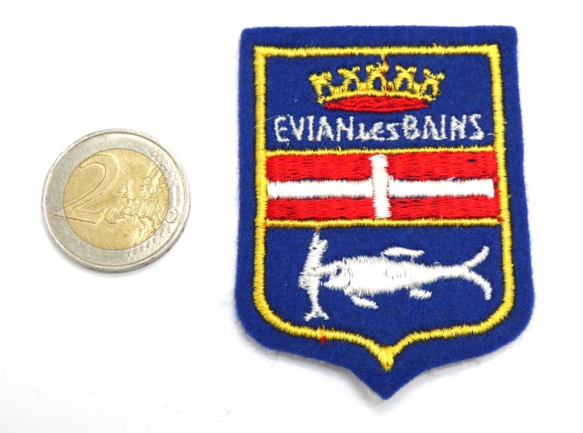Ecusson brodé ville Evian - Les - Bains