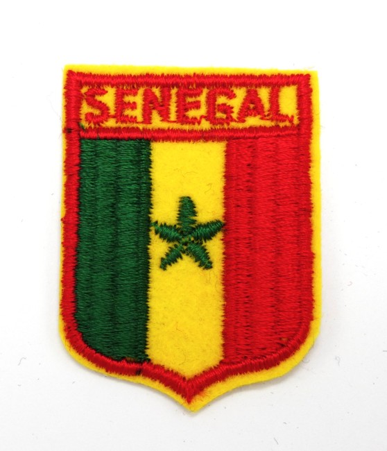  Ecusson brodé pays SENEGAL
