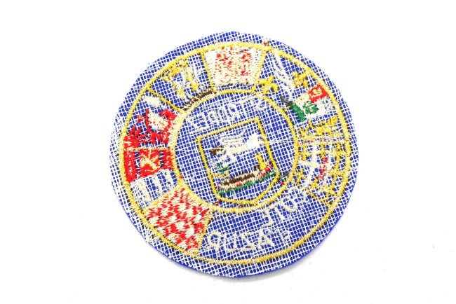 Ecusson brodé ville St Tropez cote d ' Azur 