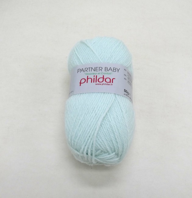 Laine Phildar PARTNER BABY   coloris jade 