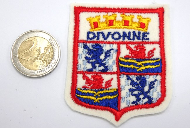 Ecusson brodé ville DIVONNE
