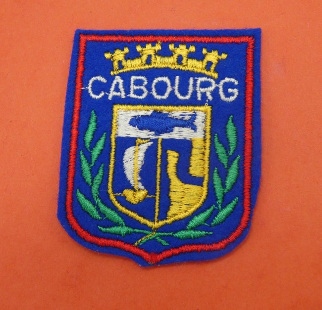 Ecusson brodé ville Cabourg