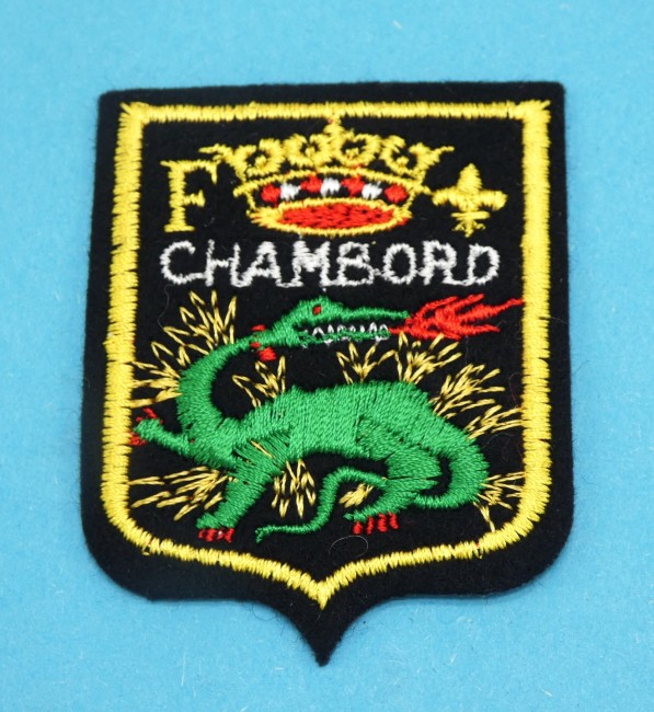 Ecusson brodé ville CHAMBORD