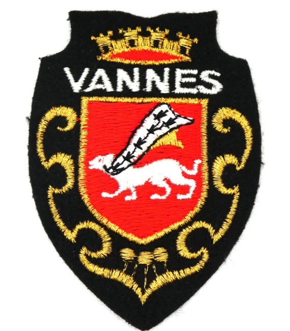 Ecusson brodé ville VANNES