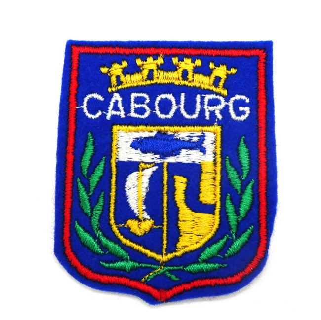 Ecusson brodé ville Cabourg