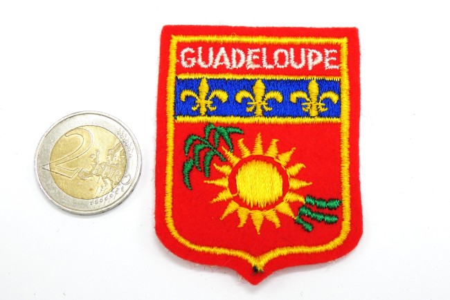 Ecusson brodé pays GUADELOUPE 