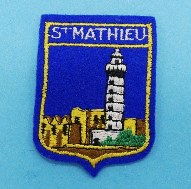 Ecusson brodé ville St Mathieu 