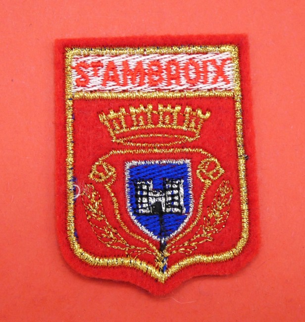 Ecusson brodé ville ST AMBROIX 