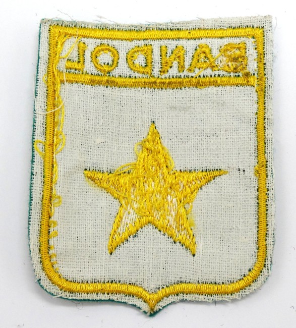 Ecusson brodé ville BANDOL 