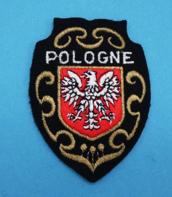 Ecusson brodé pays ville POLOGNE 