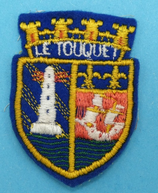 Ecusson ancien ville Le Touquet 