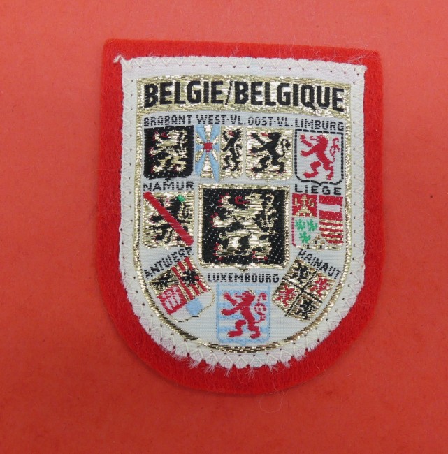 Ecusson brodé Belgie - Belgique