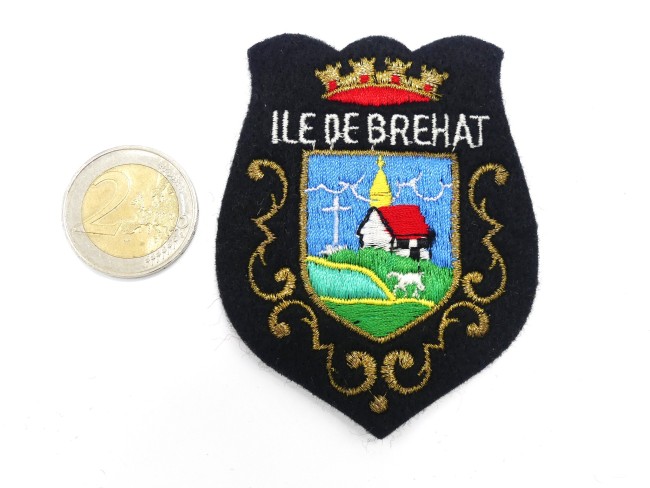 Ecusson brodé Île de Brehat 