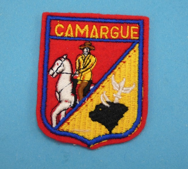 Ecusson brodé ville CAMARGUE