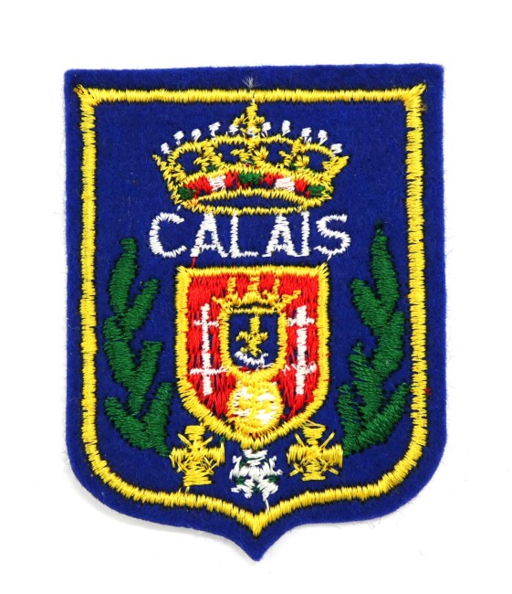 Ecusson brodé ville CALAIS 