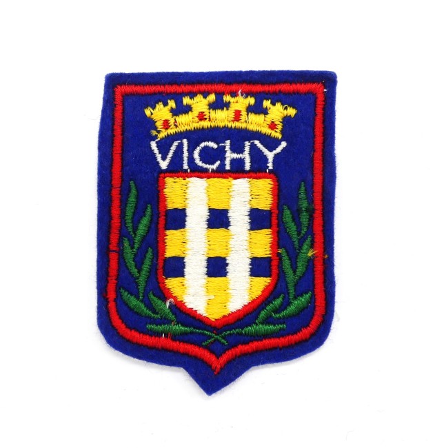 Ecusson brodé ville VICHY 