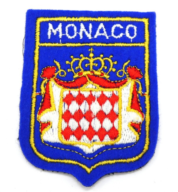 Ecusson brodé ville Monaco