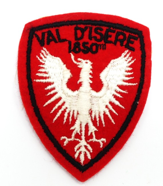 Ecusson brodé ville Val D ' Isère 1850 m