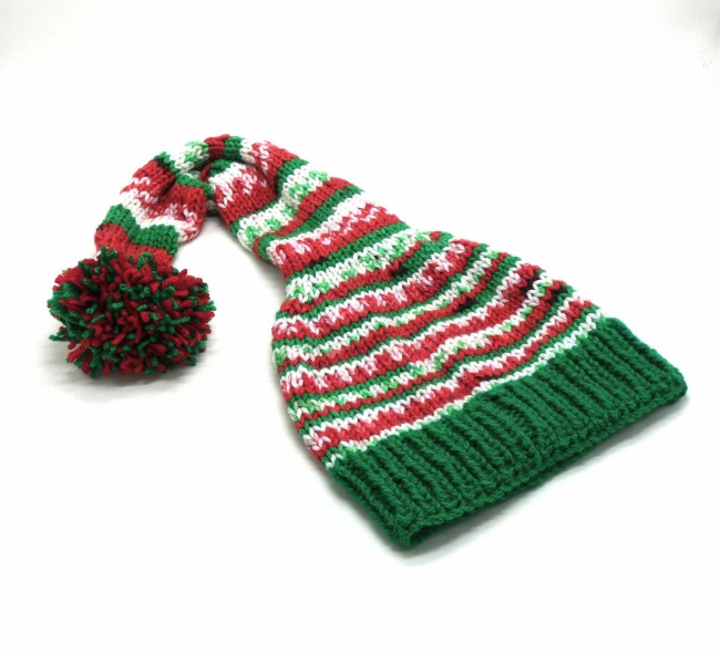 Bonnet lutin de Noël happy christmas