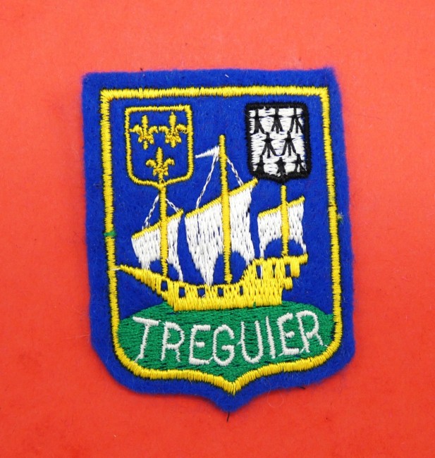 Ecusson brodé Ville TREGUIER