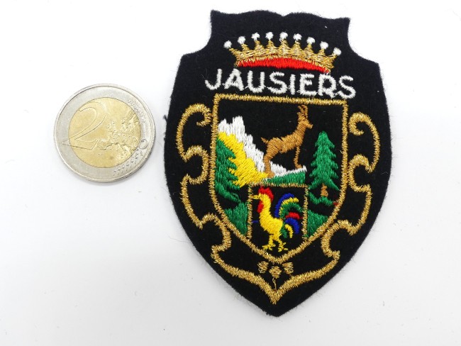 Ecusson brodé ville Jausiers