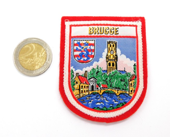 P1010754 Ecusson brodé ville BRUGGE