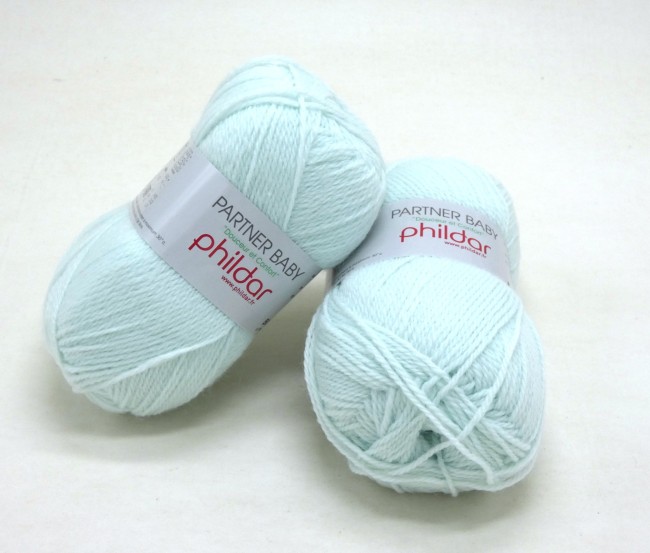 Laine Phildar PARTNER BABY   coloris jade 