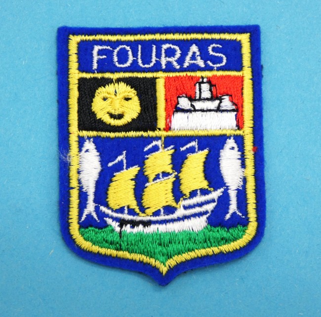 Ecusson brodé ville FOURAS 