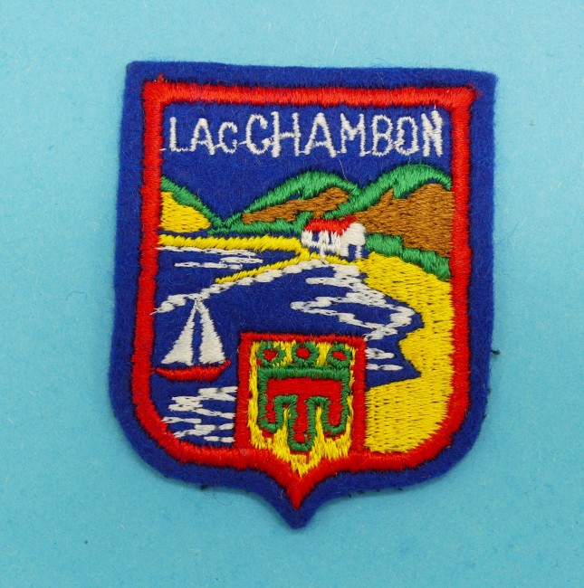 Ecusson brodé Lac Chambon