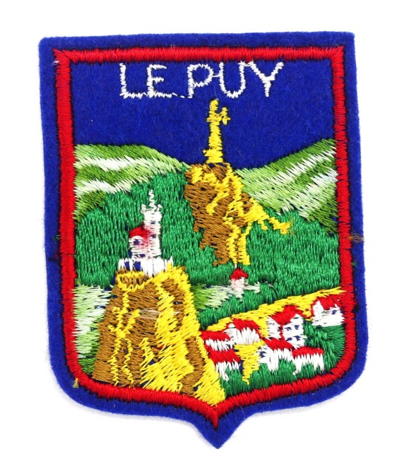 Ecusson brodé ville Le Puy 