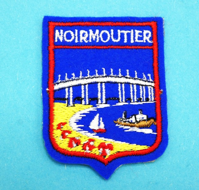 Ecusson brodé Île Noirmoutier 