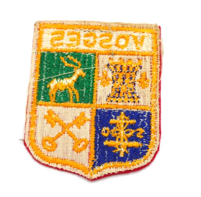 Ecusson brodé ville Vosges 