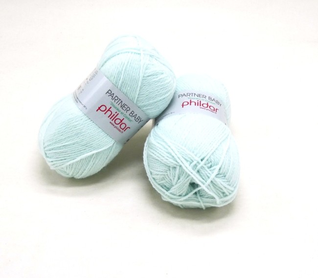 Laine Phildar PARTNER BABY   coloris jade 