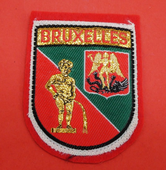 Ecusson brodé pays Bruxelles 