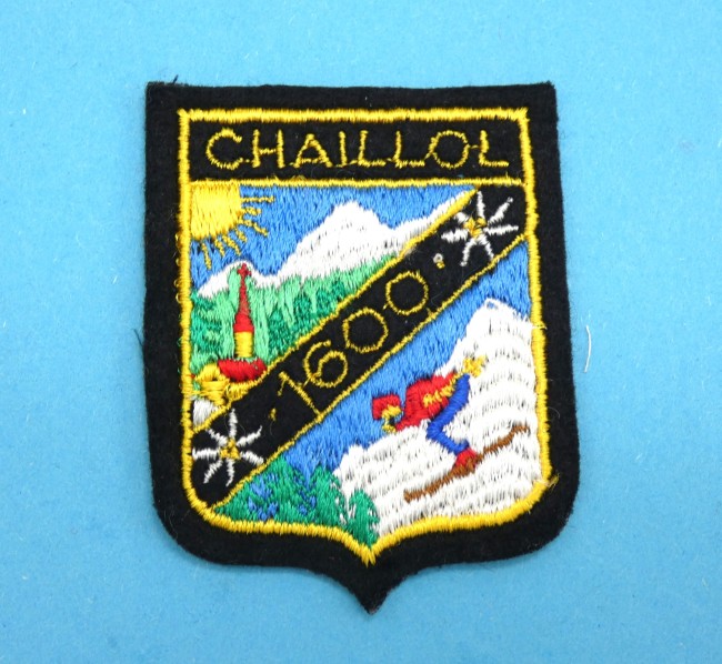 Ecusson brodé CHAILLOL 1600 m